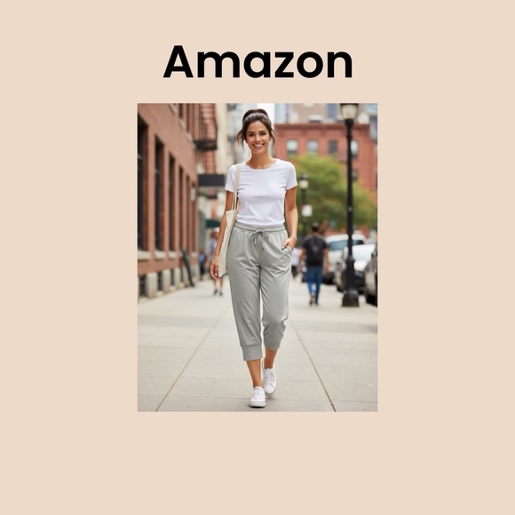 Amazon Pants - Women’s Active Yoga Capris Size Small